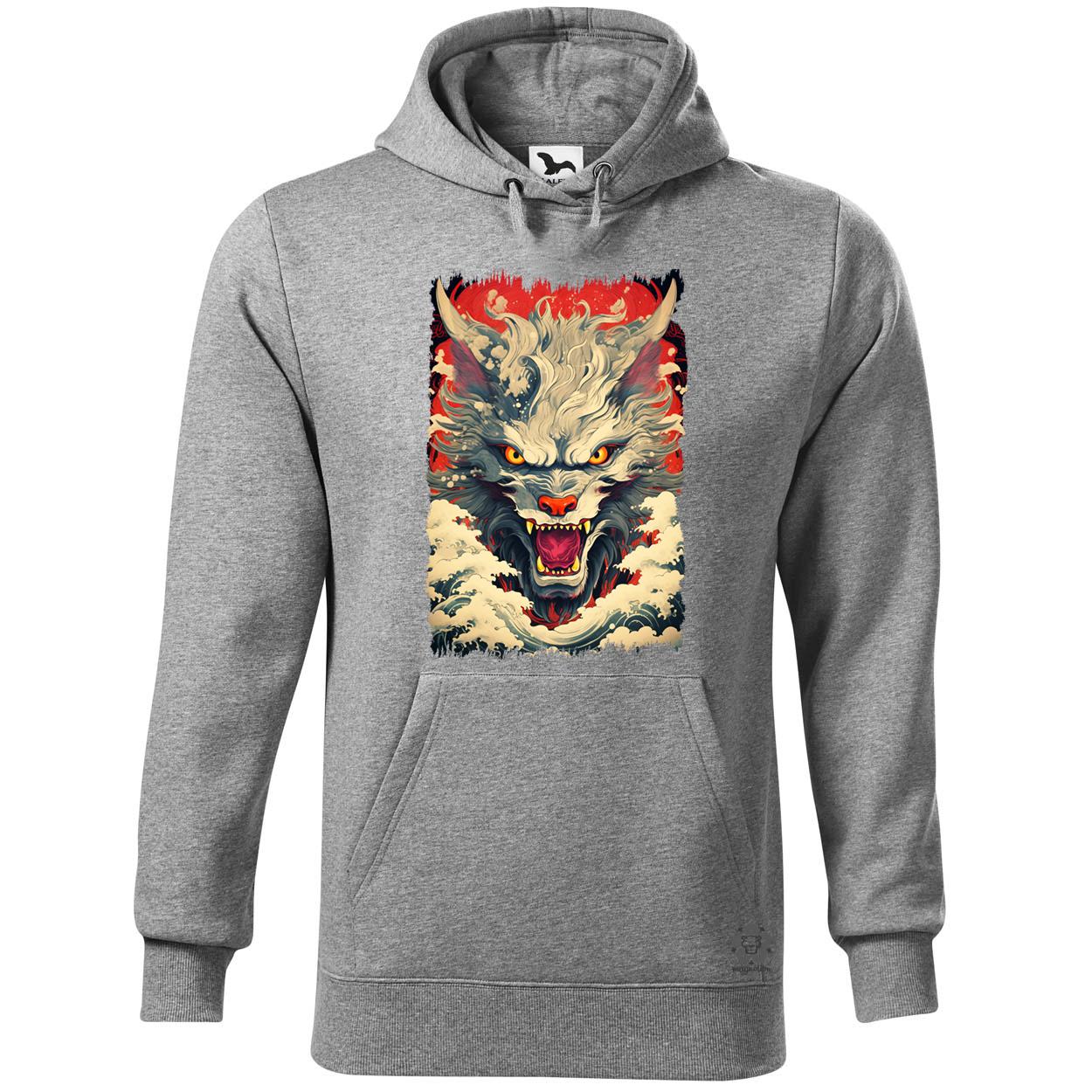 Hannya maszk fantázia v6 egyedi  pulóver 