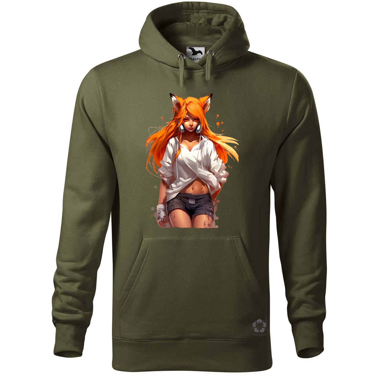 Hiphop anime róka lány v1 egyedi  pulóver 