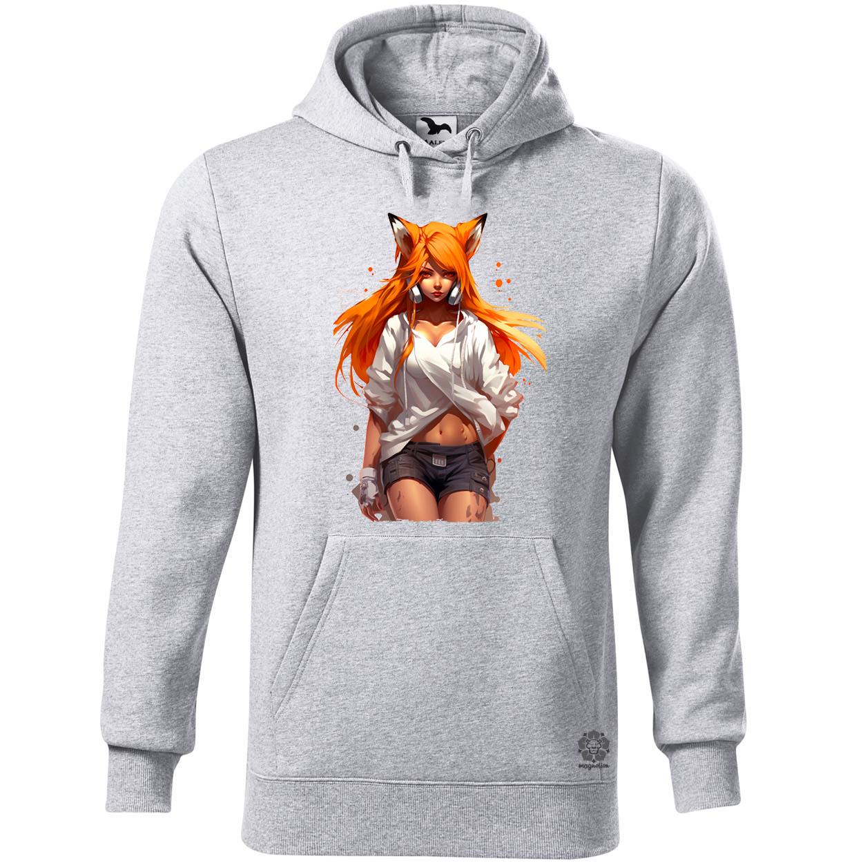 Hiphop anime róka lány v1 egyedi  pulóver 
