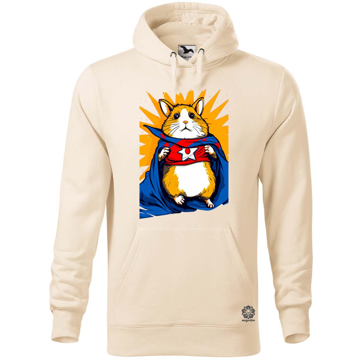 Hörcsög szuperhős v2 egyedi  pulóver 