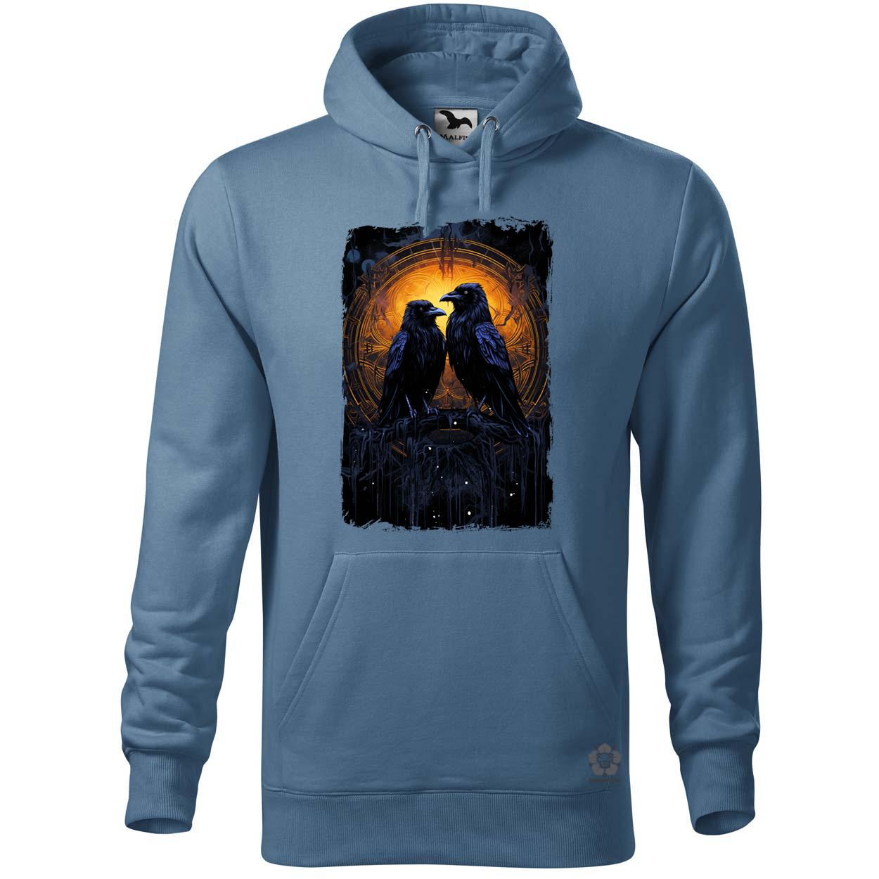 Hugin és Munin amulett v3 egyedi  pulóver 