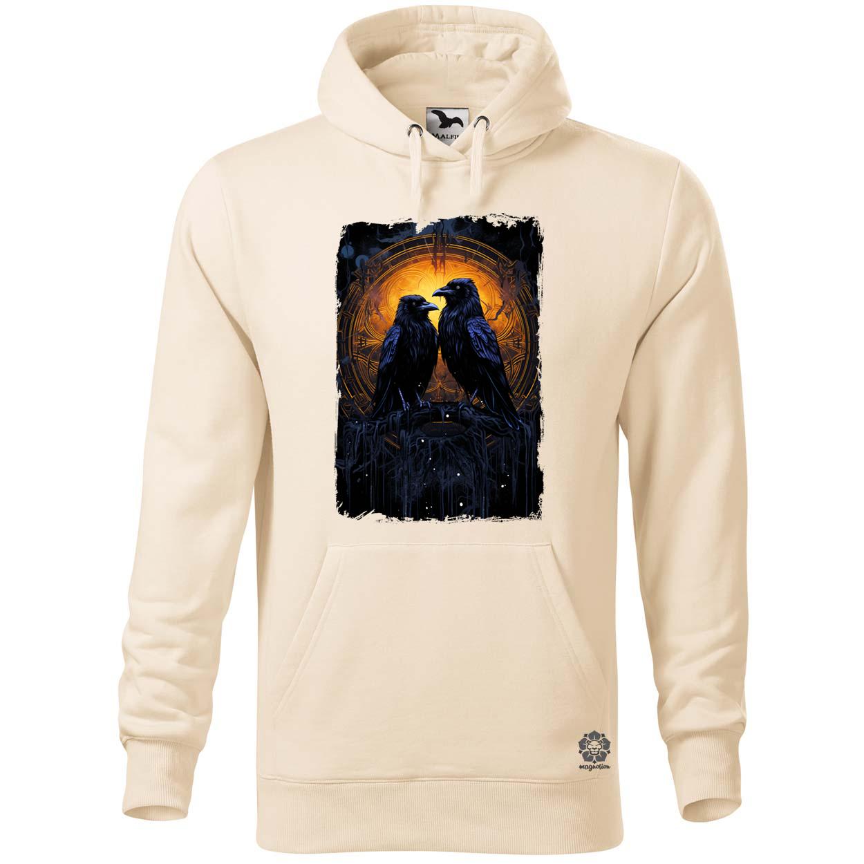 Hugin és Munin amulett v3 egyedi  pulóver 