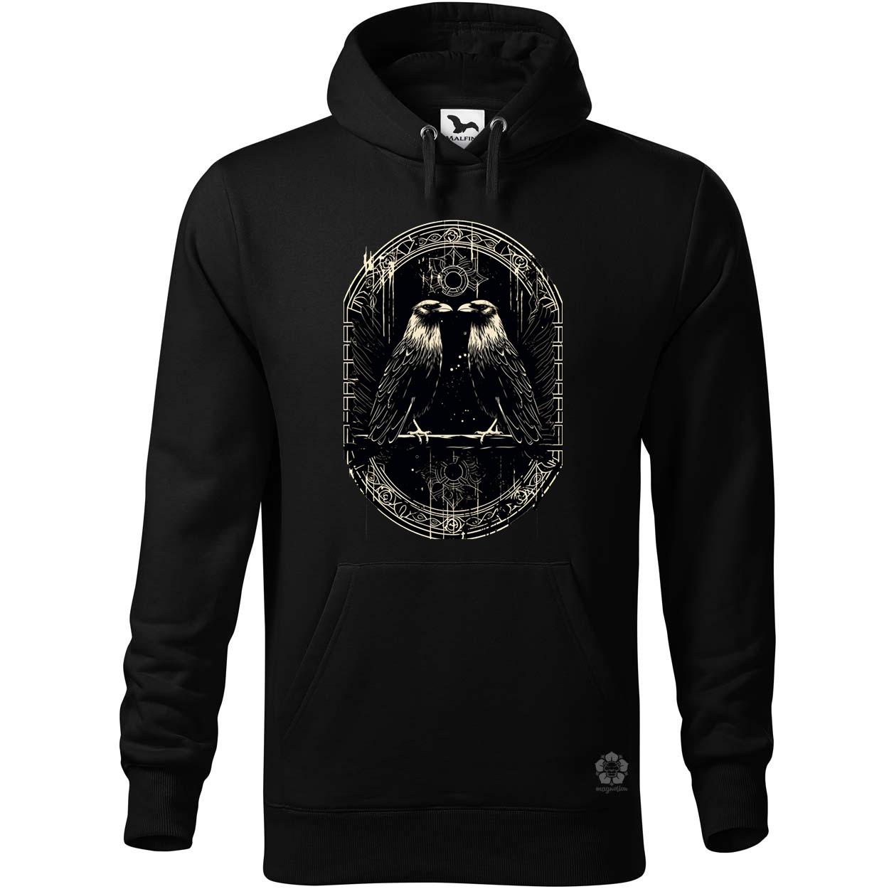 Hugin és Munin amulett v4 egyedi  pulóver 