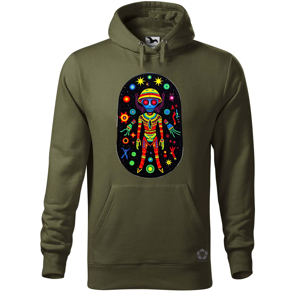 Huichol mágikus idegenek v2 egyedi  pulóver 
