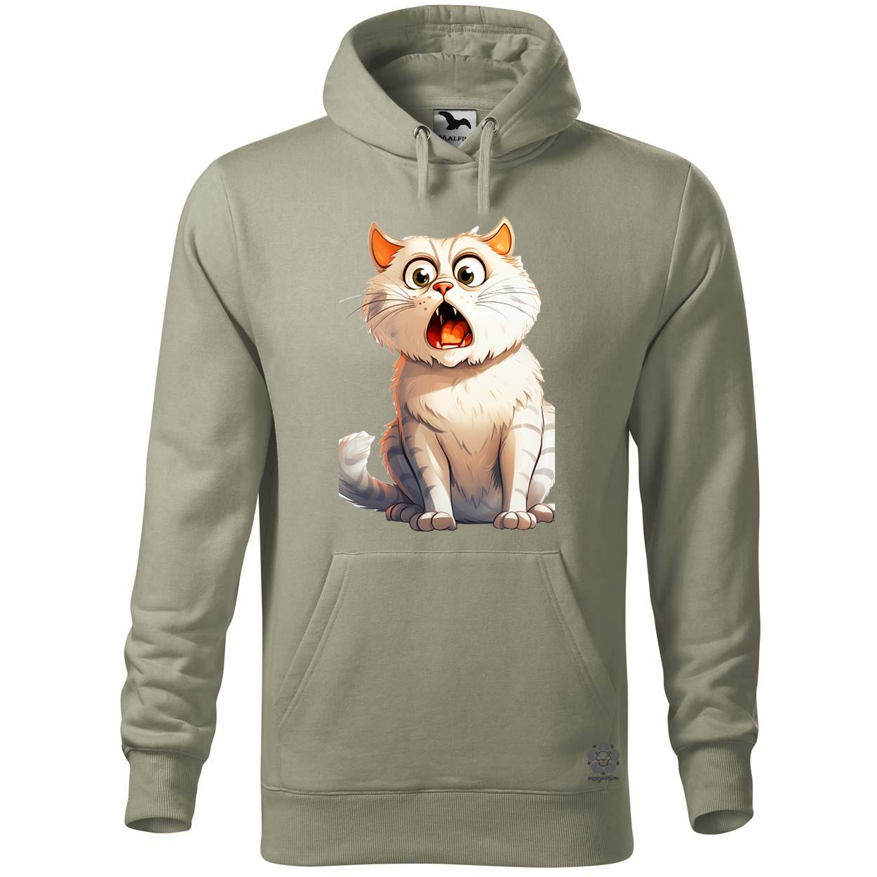 Ijedt cica v2 egyedi  pulóver 