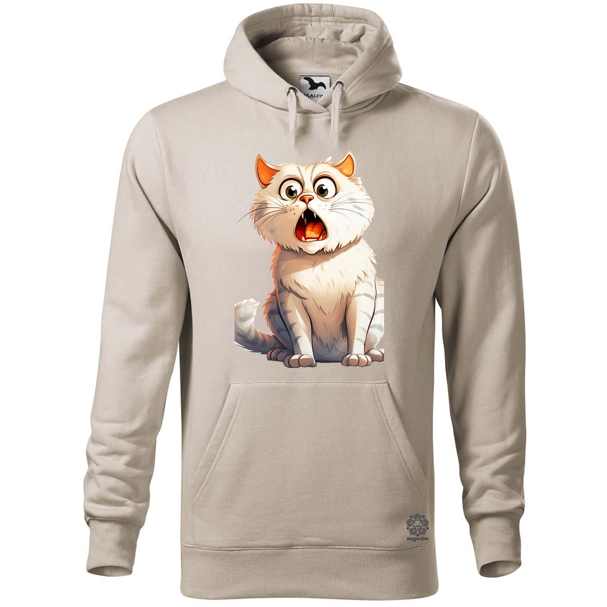 Ijedt cica v2 egyedi  pulóver 