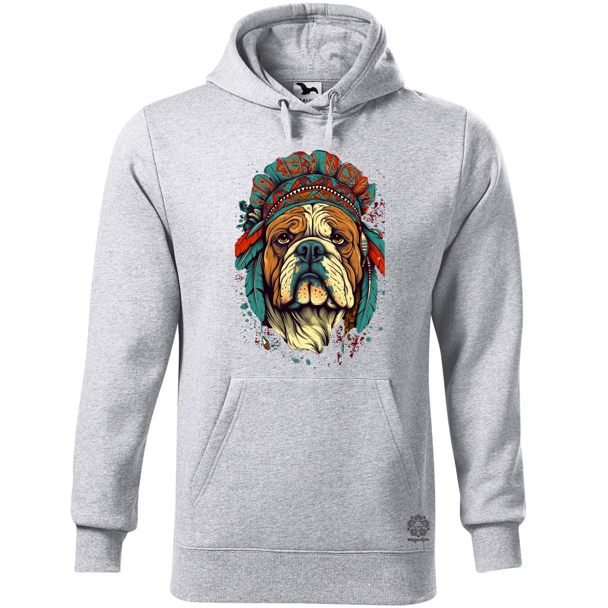 Indián bulldog v1 egyedi  pulóver 