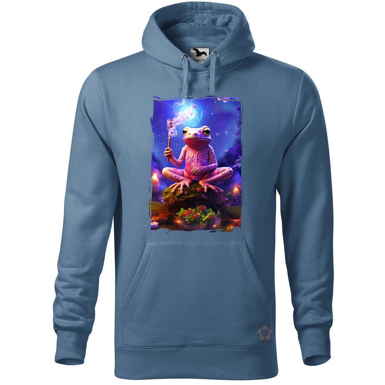 Jóga béka v2 egyedi  pulóver 