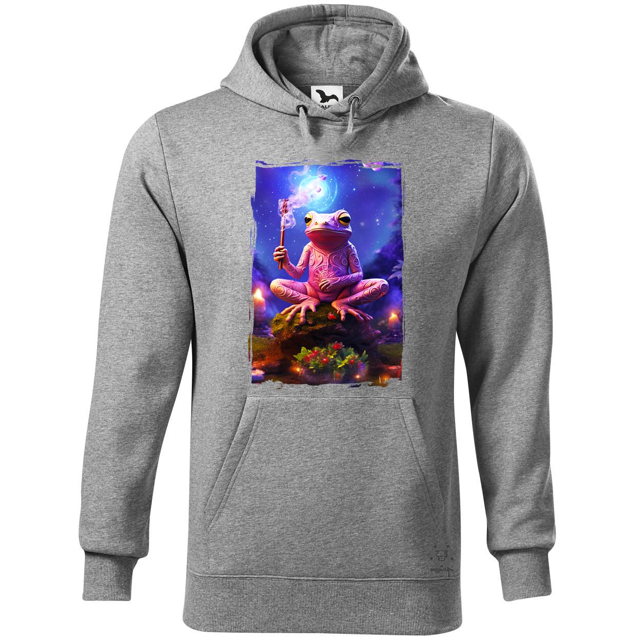 Jóga béka v2 egyedi  pulóver 