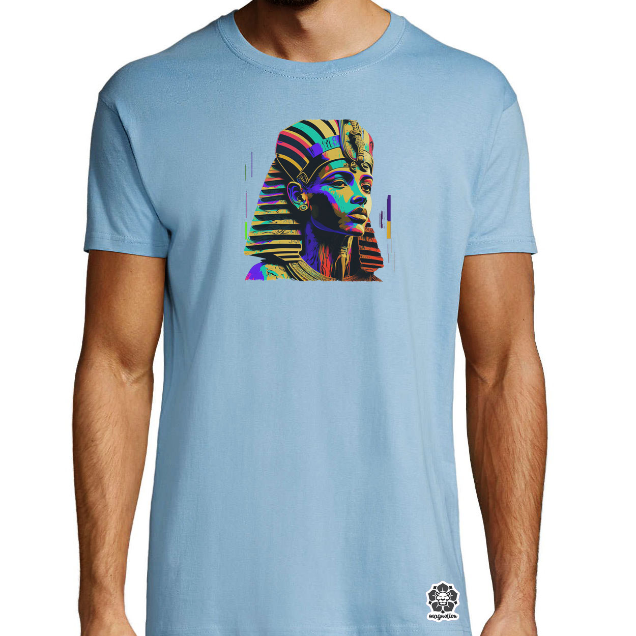 Pop art fáraó v1 egyedi póló 