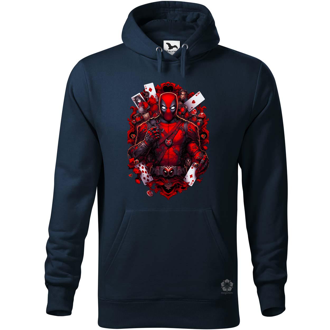 Kártya fantázia Deadpool v2 egyedi  pulóver 