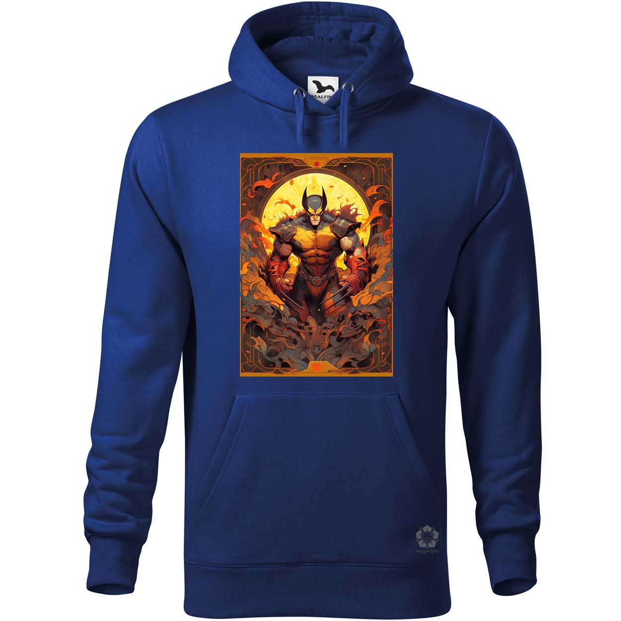 Kártya fantázia Farkas v4 egyedi  pulóver 