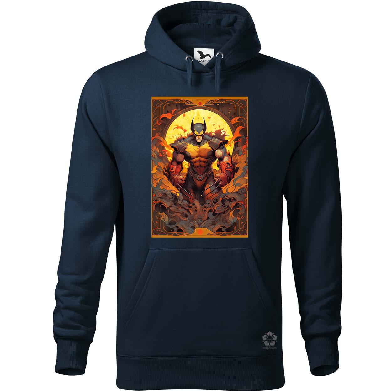 Kártya fantázia Farkas v4 egyedi  pulóver 