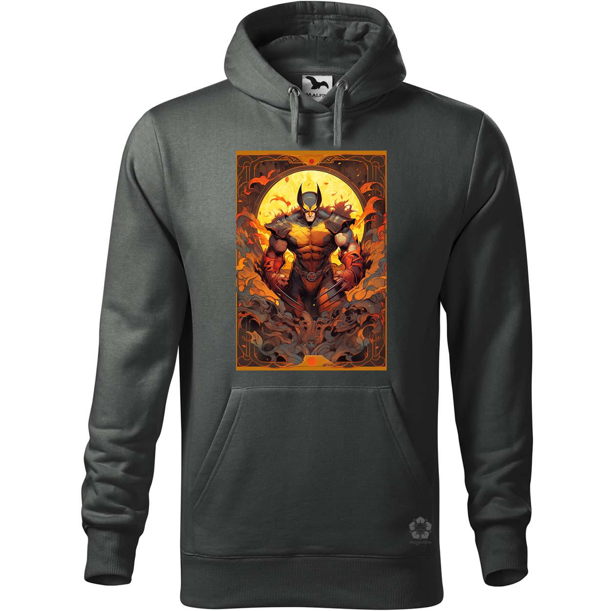 Kártya fantázia Farkas v4 egyedi  pulóver 