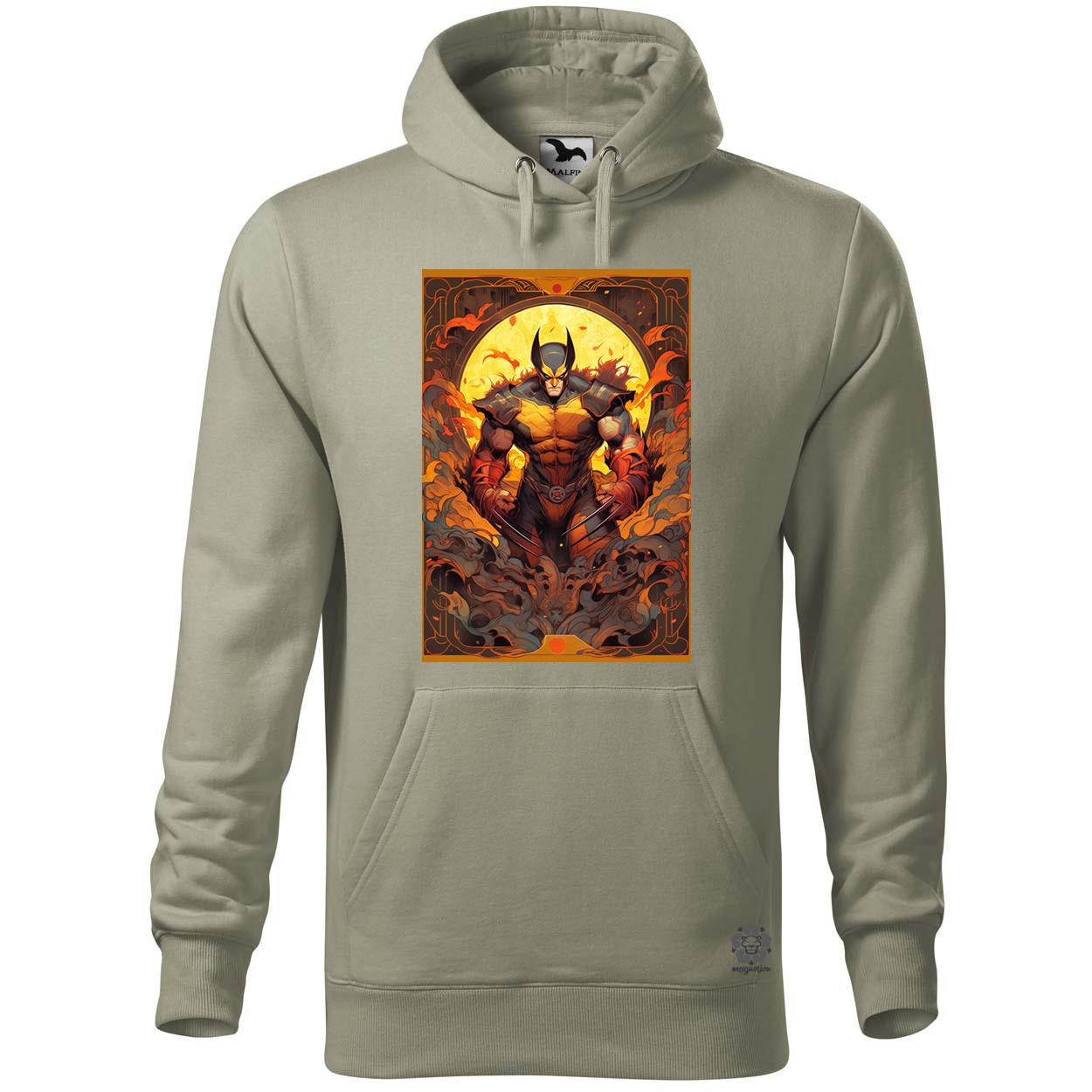 Kártya fantázia Farkas v4 egyedi  pulóver 