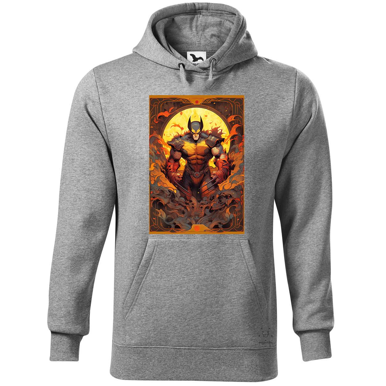Kártya fantázia Farkas v4 egyedi  pulóver 