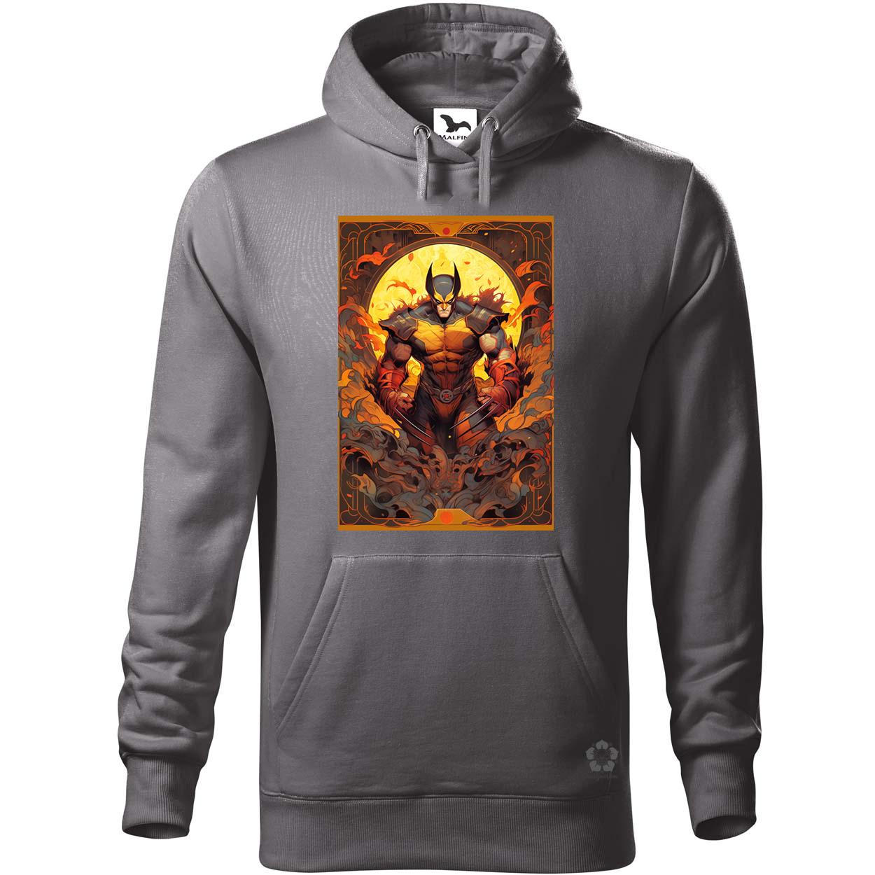 Kártya fantázia Farkas v4 egyedi  pulóver 