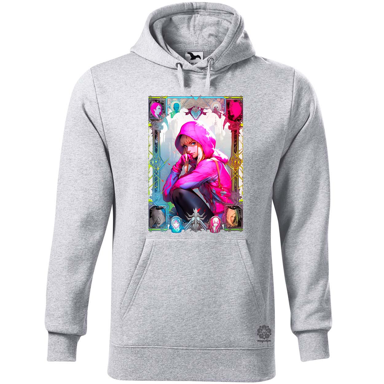 Kártya fantázia Gwen Stacy v3 egyedi  pulóver 