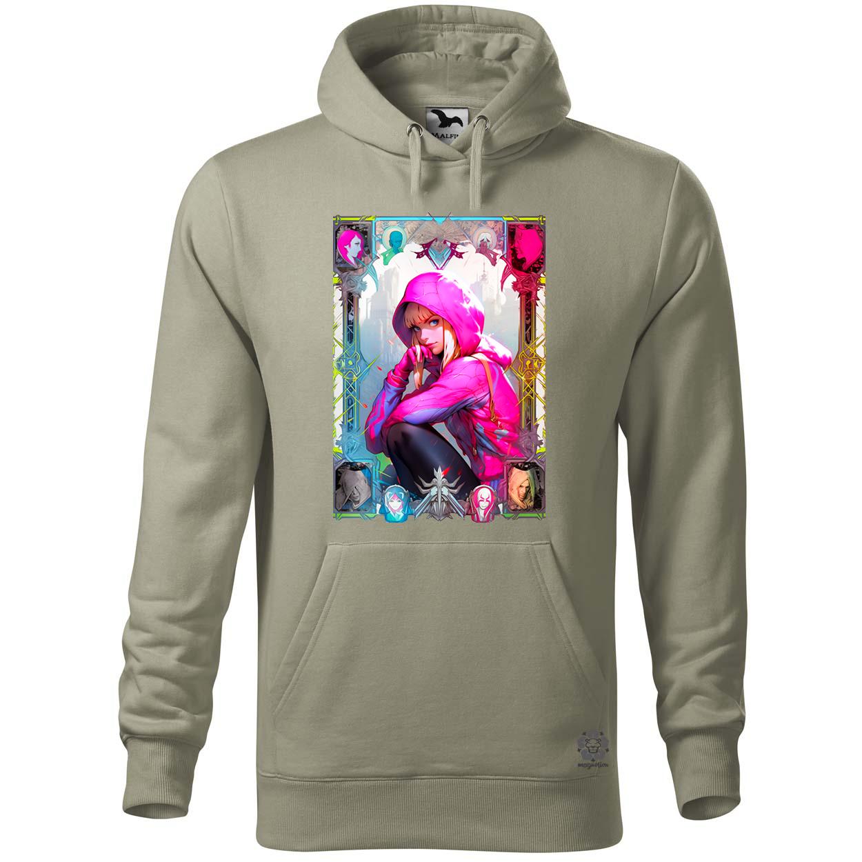 Kártya fantázia Gwen Stacy v3 egyedi  pulóver 