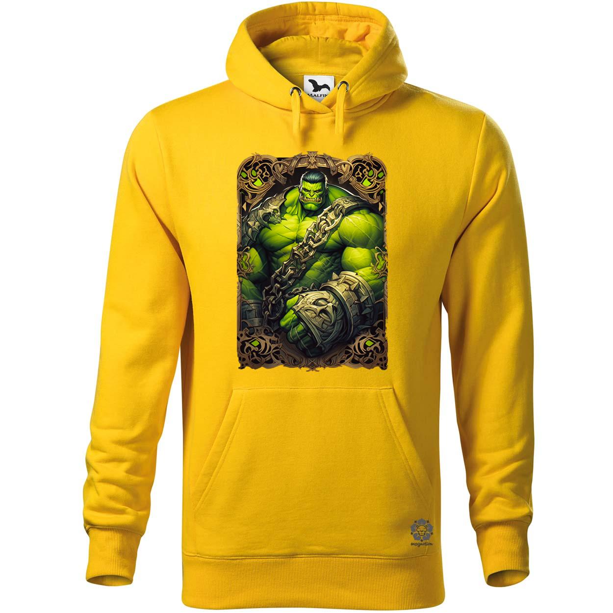 Kártya fantázia Hulk v4 egyedi  pulóver 