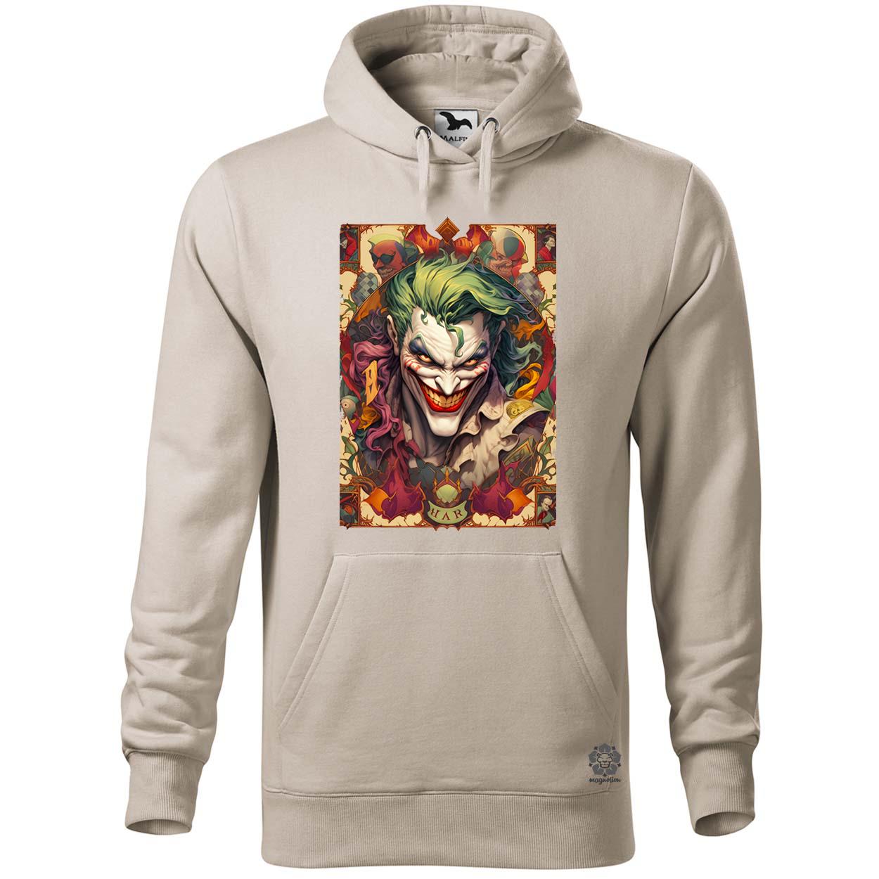 Kártya fantázia Joker v1 egyedi  pulóver 