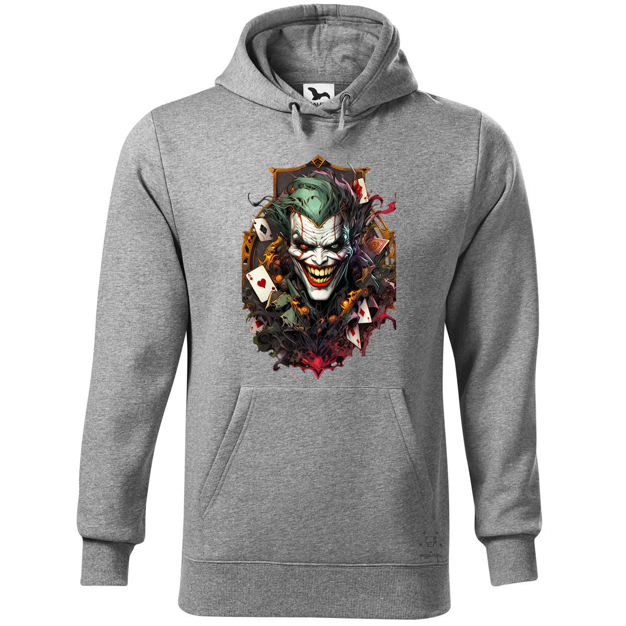 Kártya fantázia Joker v2 egyedi  pulóver 
