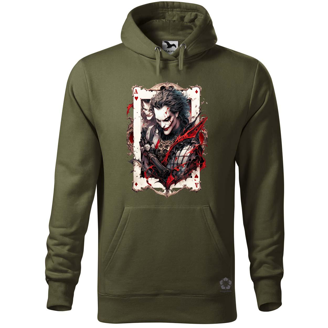 Kártya fantázia Joker v4 egyedi  pulóver 