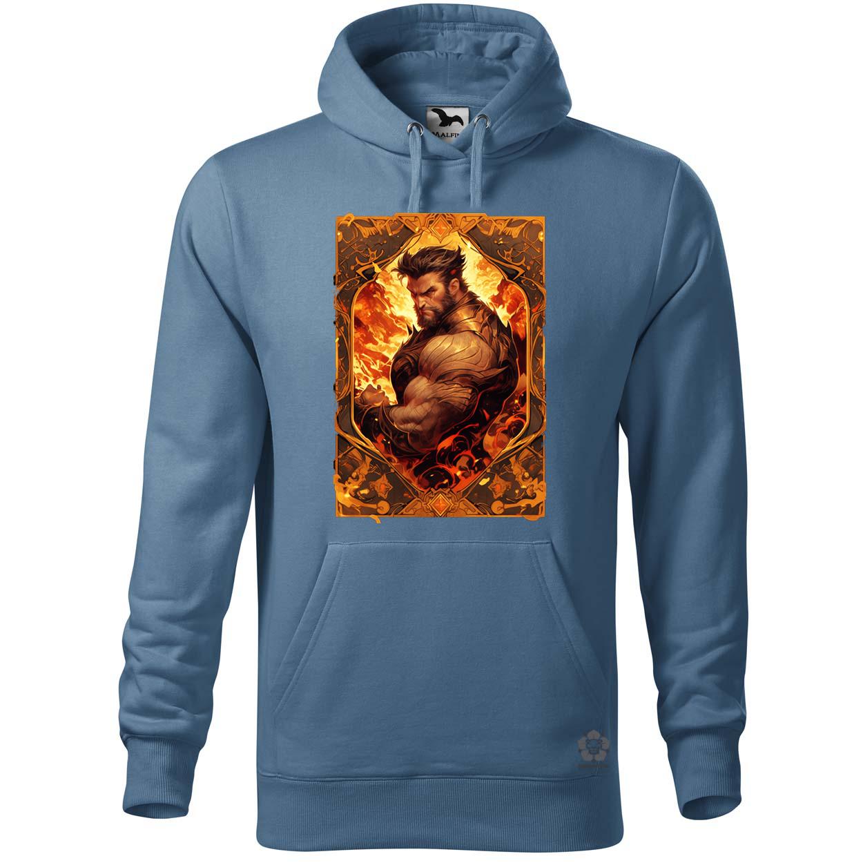 Kártya fantázia Logan v1 egyedi  pulóver 