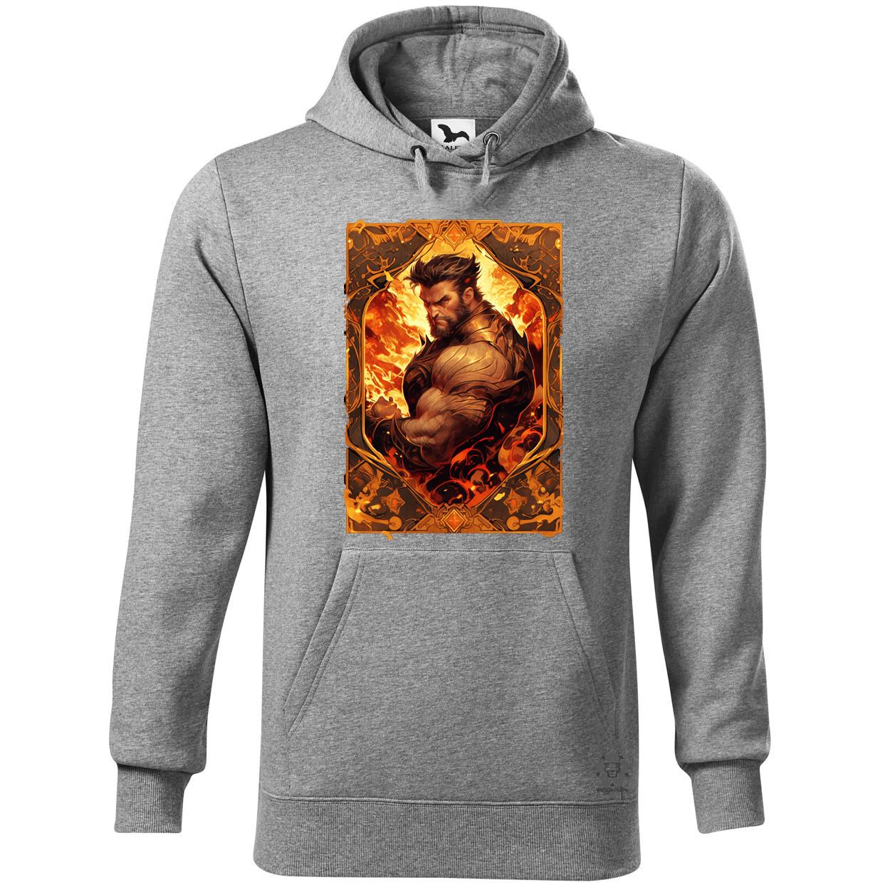 Kártya fantázia Logan v1 egyedi  pulóver 