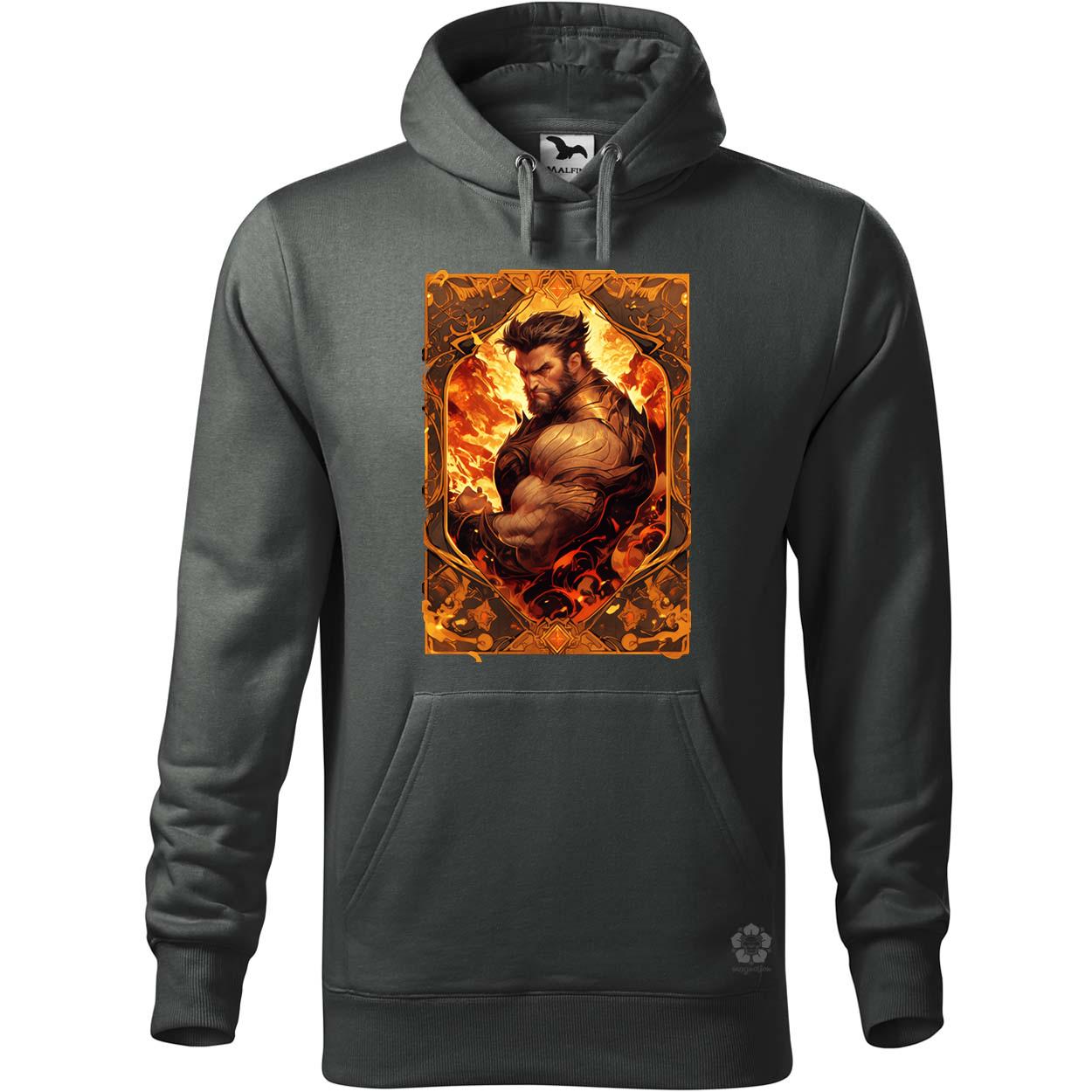 Kártya fantázia Logan v1 egyedi  pulóver 
