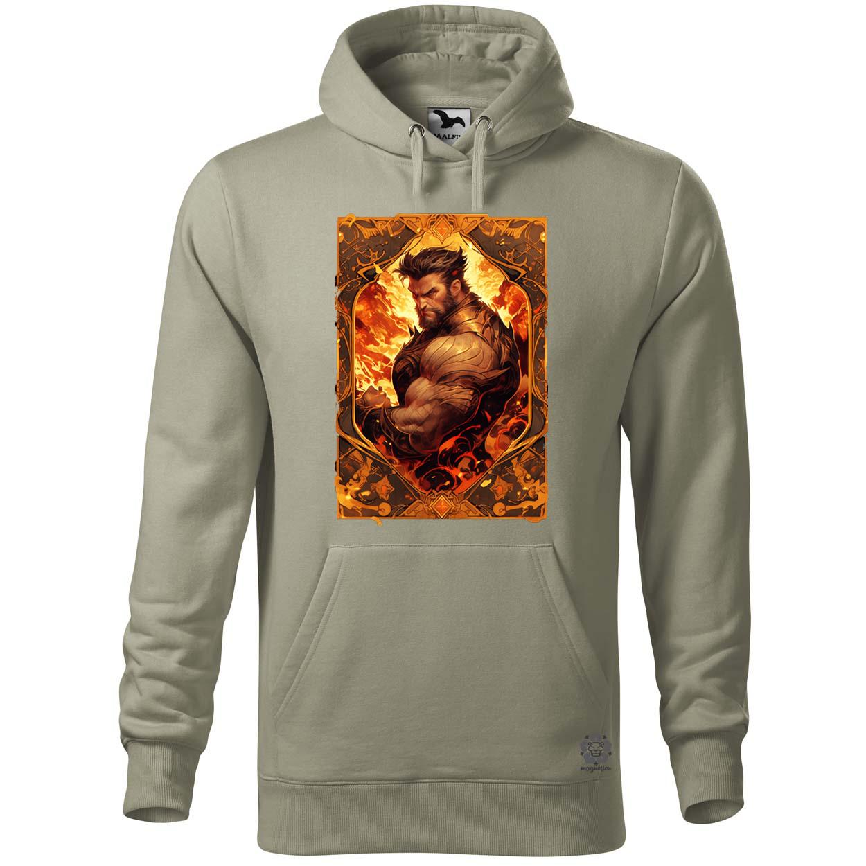 Kártya fantázia Logan v1 egyedi  pulóver 