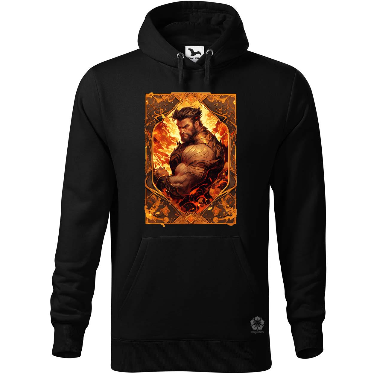 Kártya fantázia Logan v1 egyedi  pulóver 
