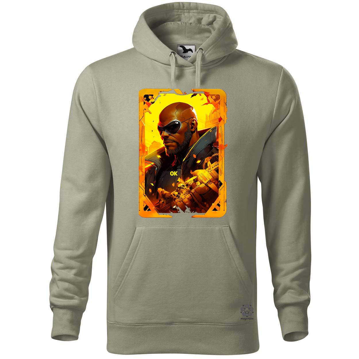 Kártya fantázia Nick Fury v1 egyedi  pulóver 
