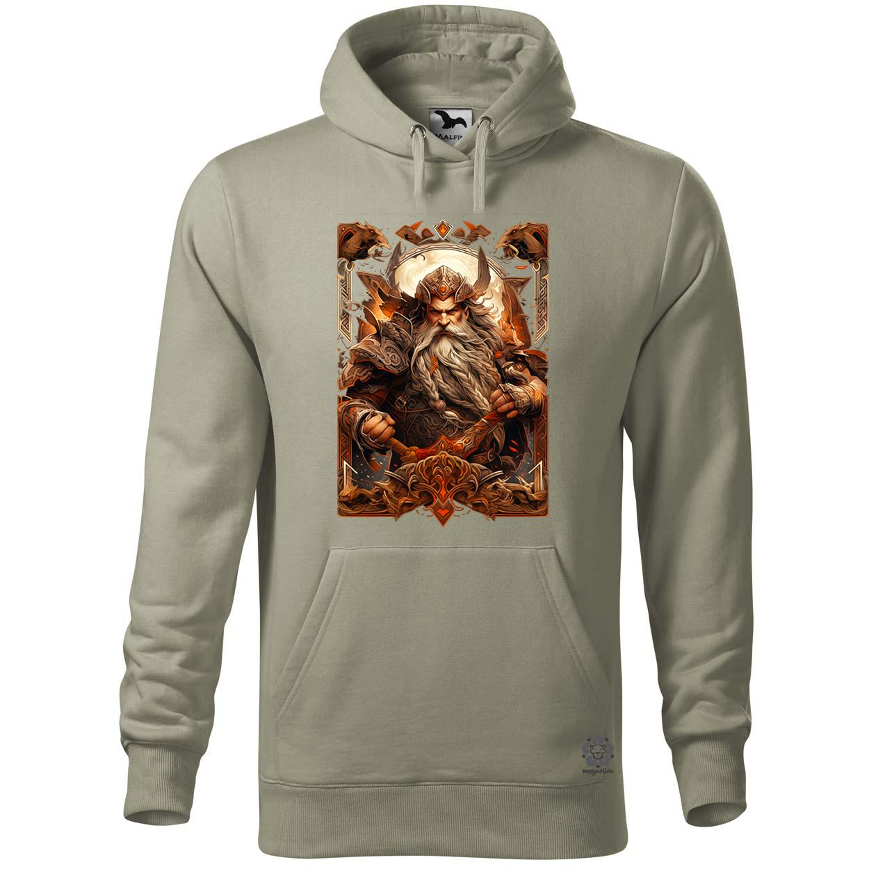 Kártya fantázia Odin v2 egyedi  pulóver 