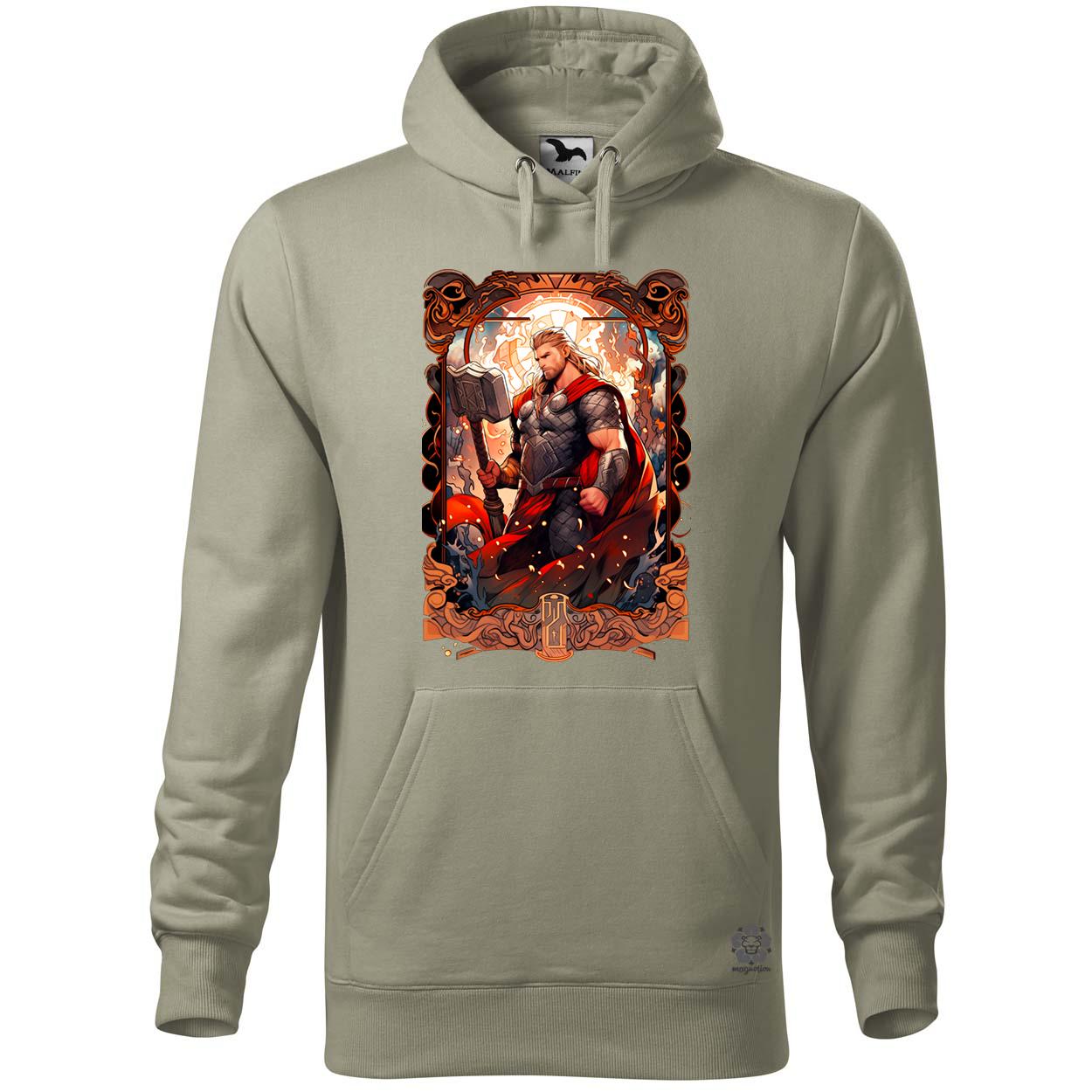 Kártya fantázia Thor v1 egyedi  pulóver 
