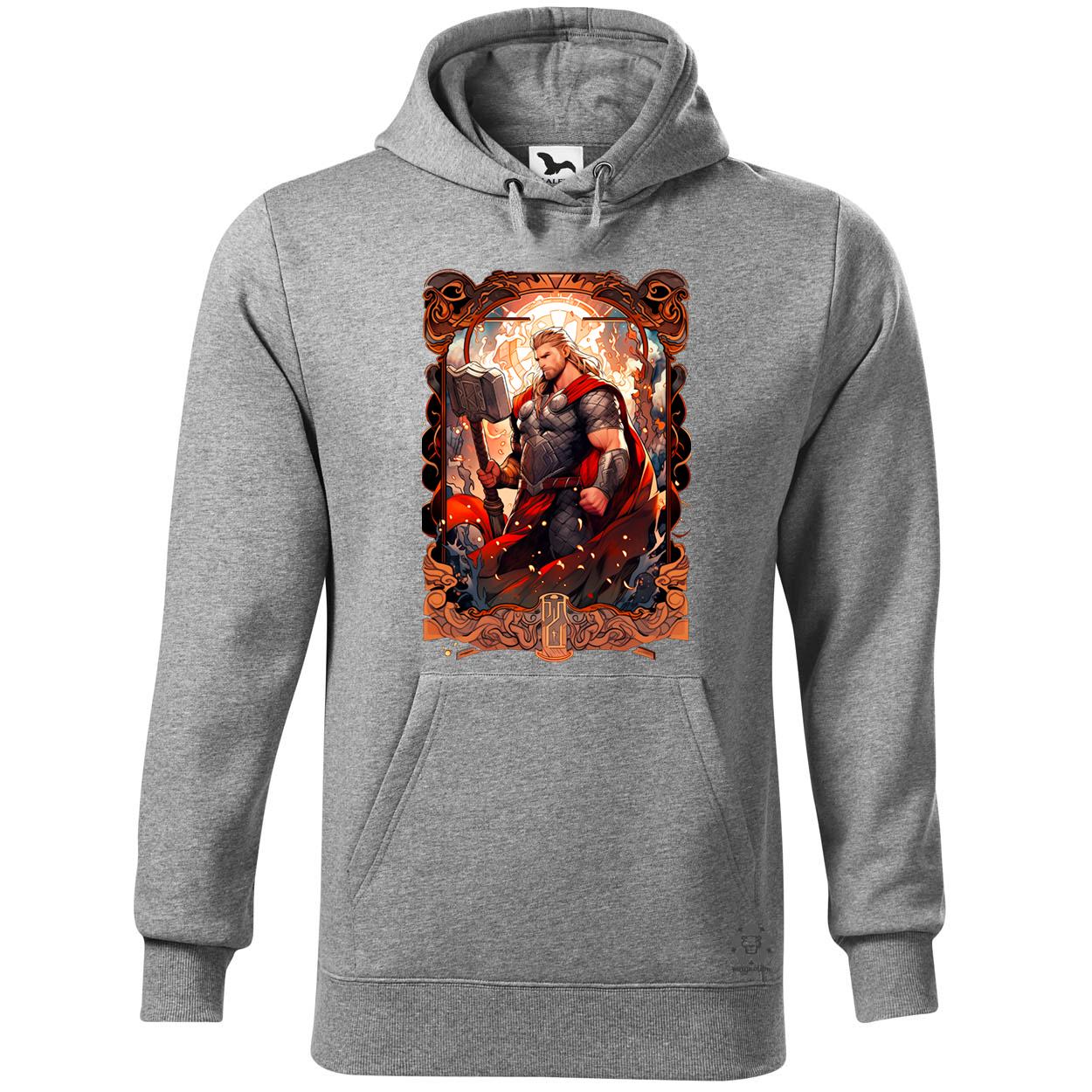 Kártya fantázia Thor v1 egyedi  pulóver 