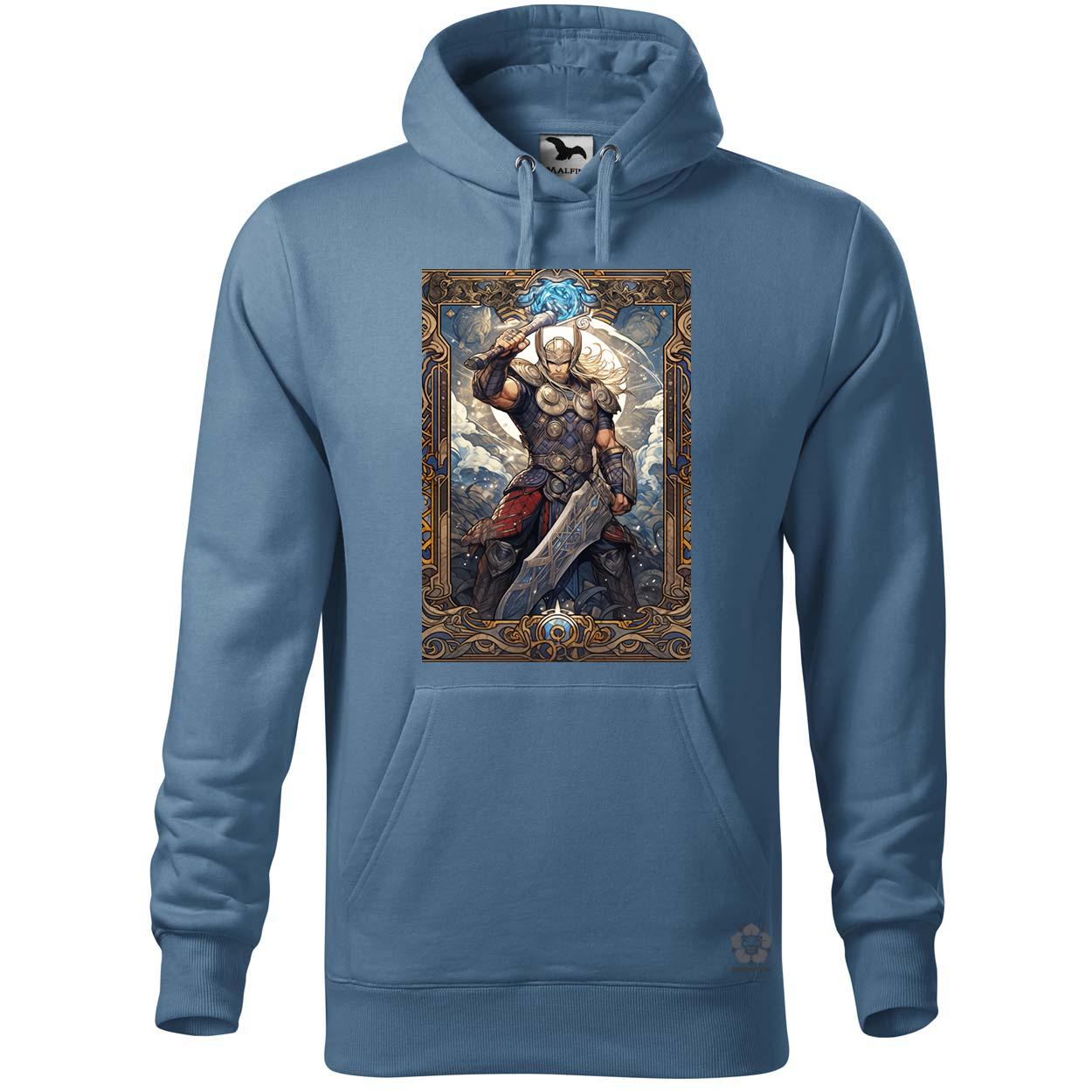 Kártya fantázia Thor v4 egyedi  pulóver 