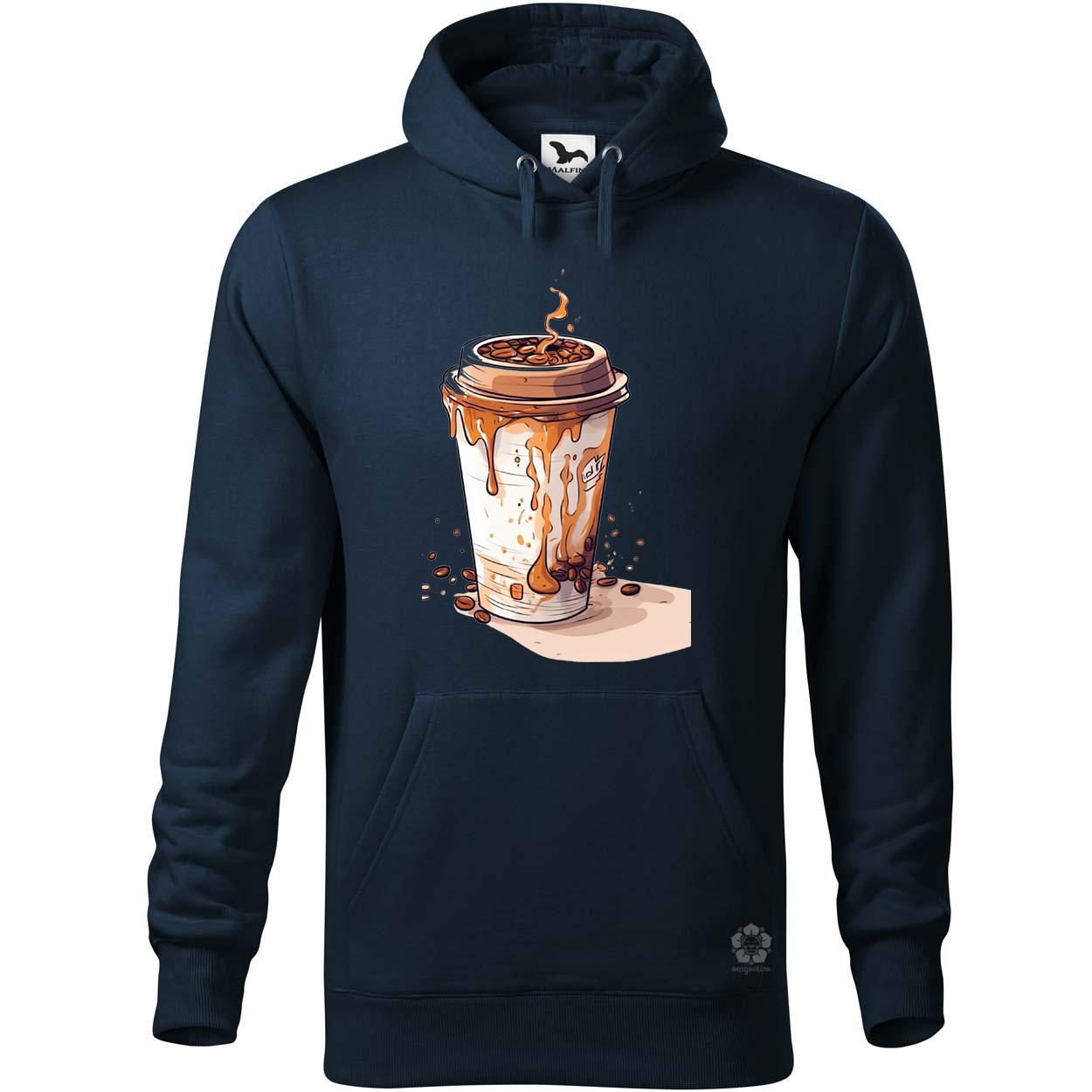 Kávé az élet v1 egyedi  pulóver 