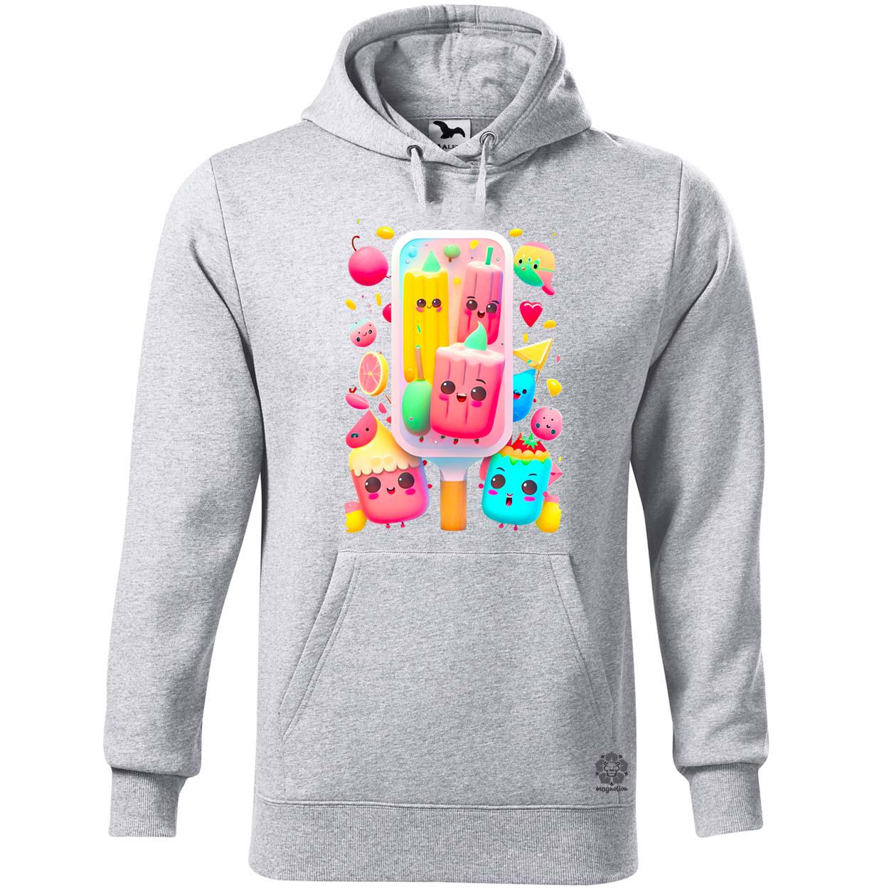 Kawaii fagyi fantázia v2 egyedi  pulóver 