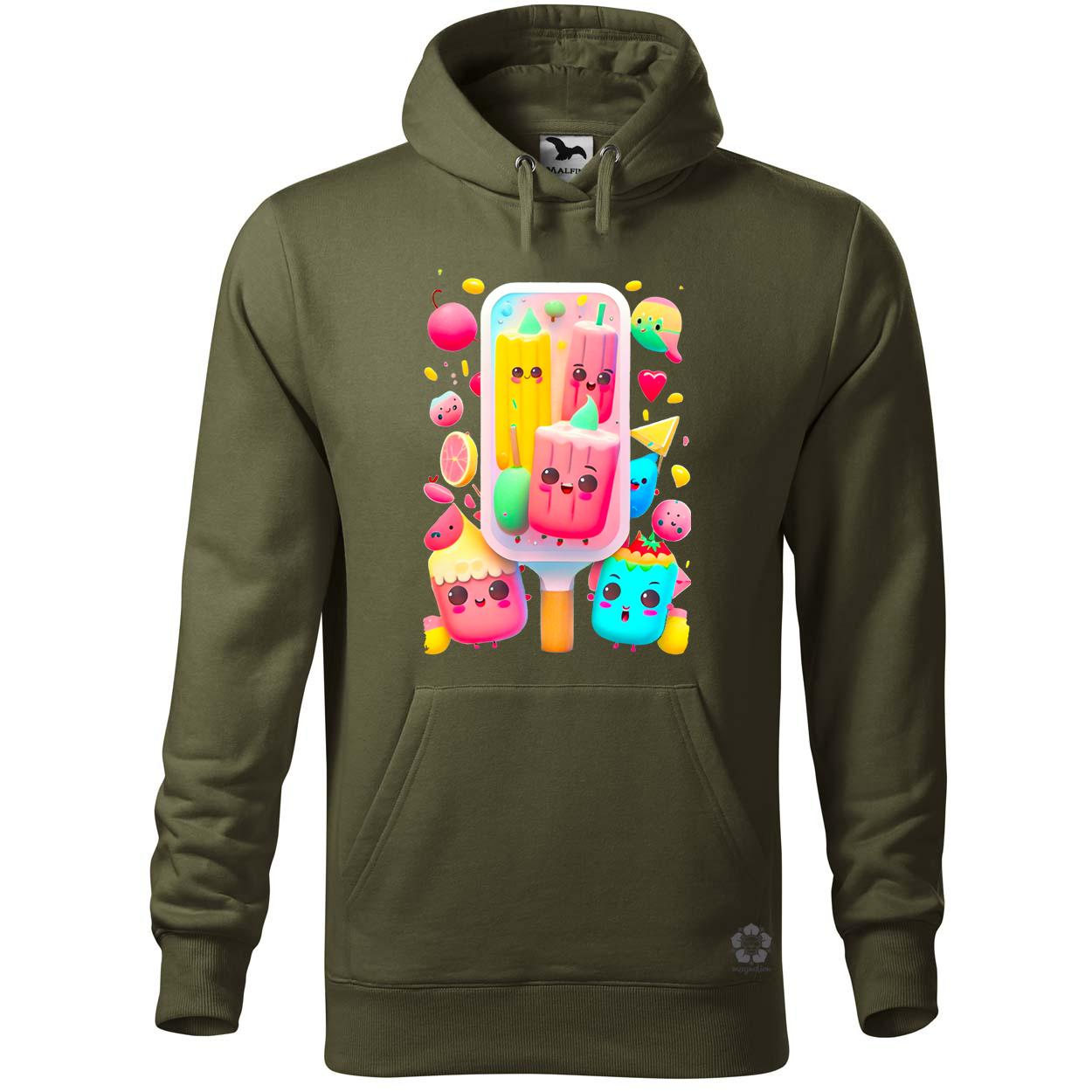 Kawaii fagyi fantázia v2 egyedi  pulóver 