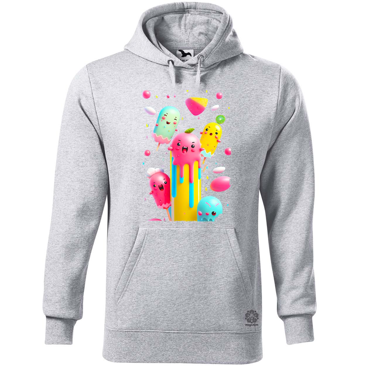 Kawaii fagyi fantázia v3 egyedi  pulóver 