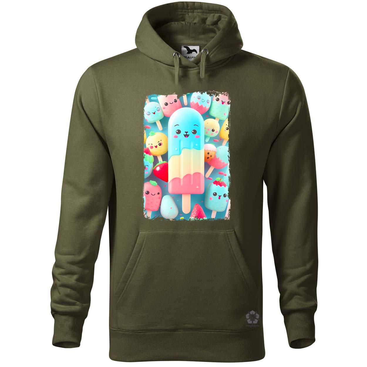 Kawaii fagyi fantázia v4 egyedi  pulóver 