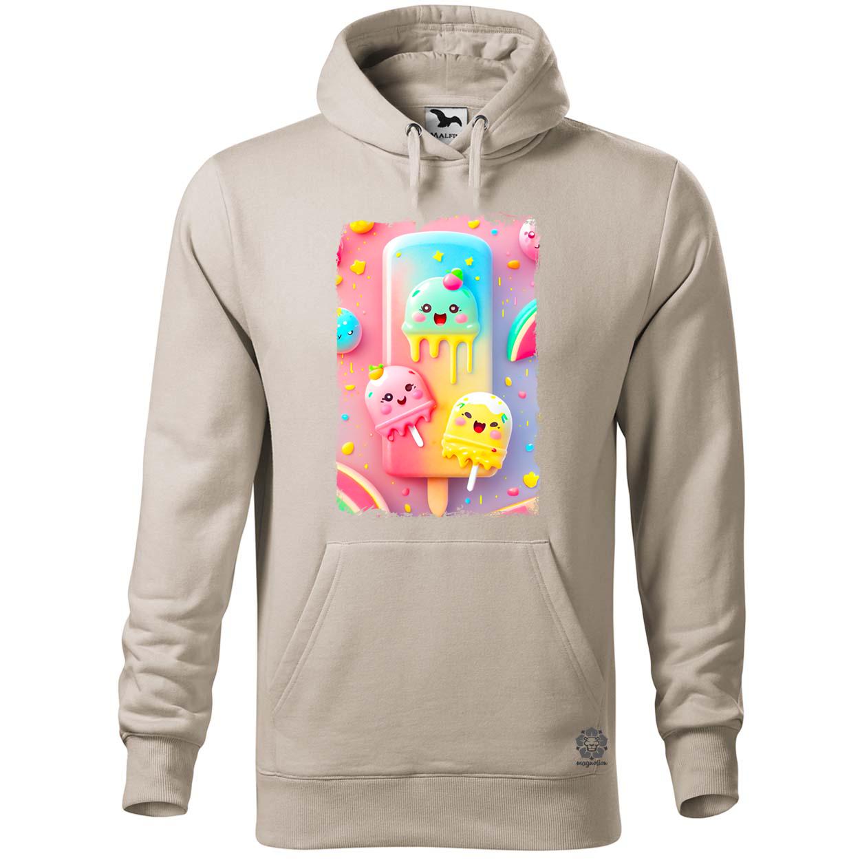 Kawaii fagyi fantázia v5 egyedi  pulóver 