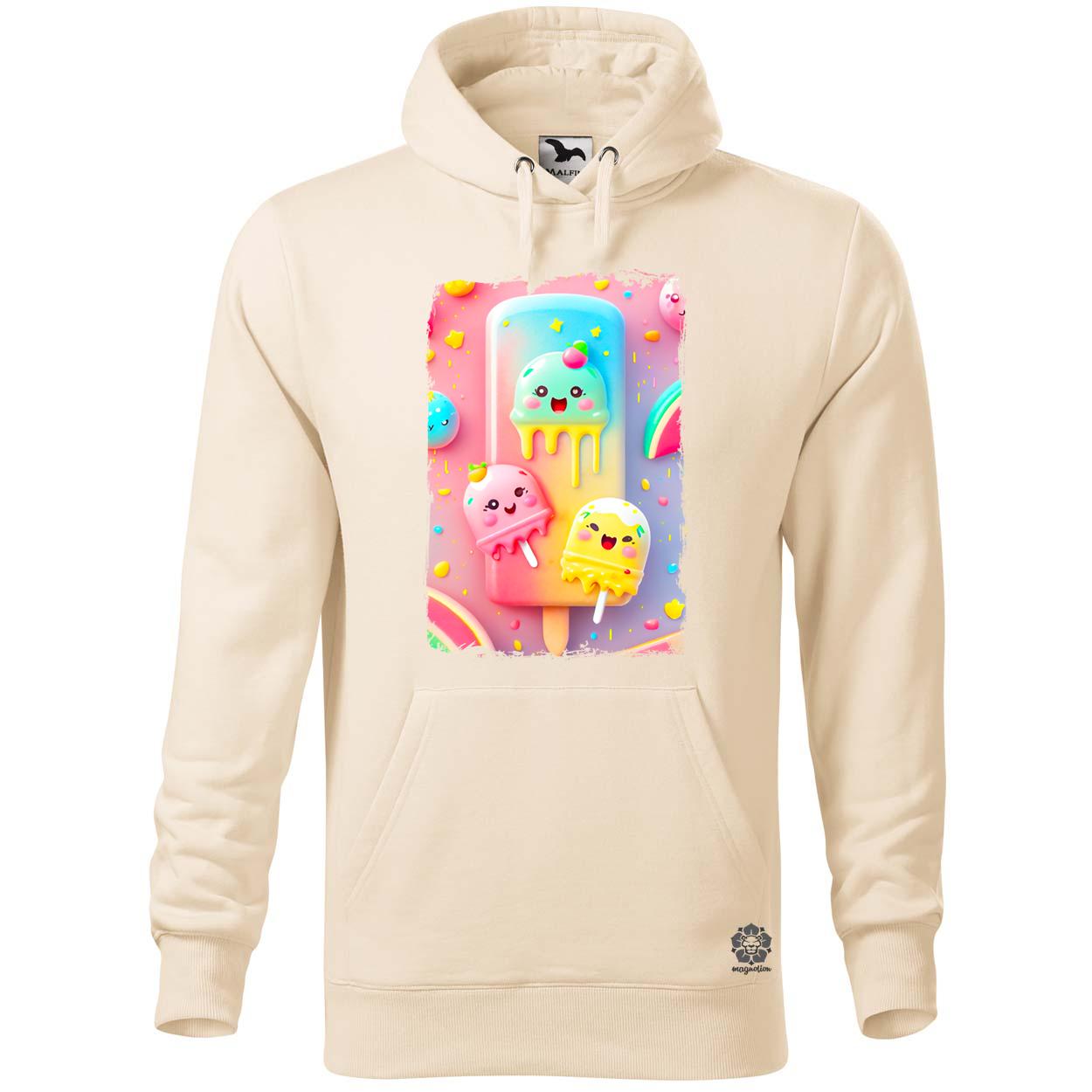 Kawaii fagyi fantázia v5 egyedi  pulóver 