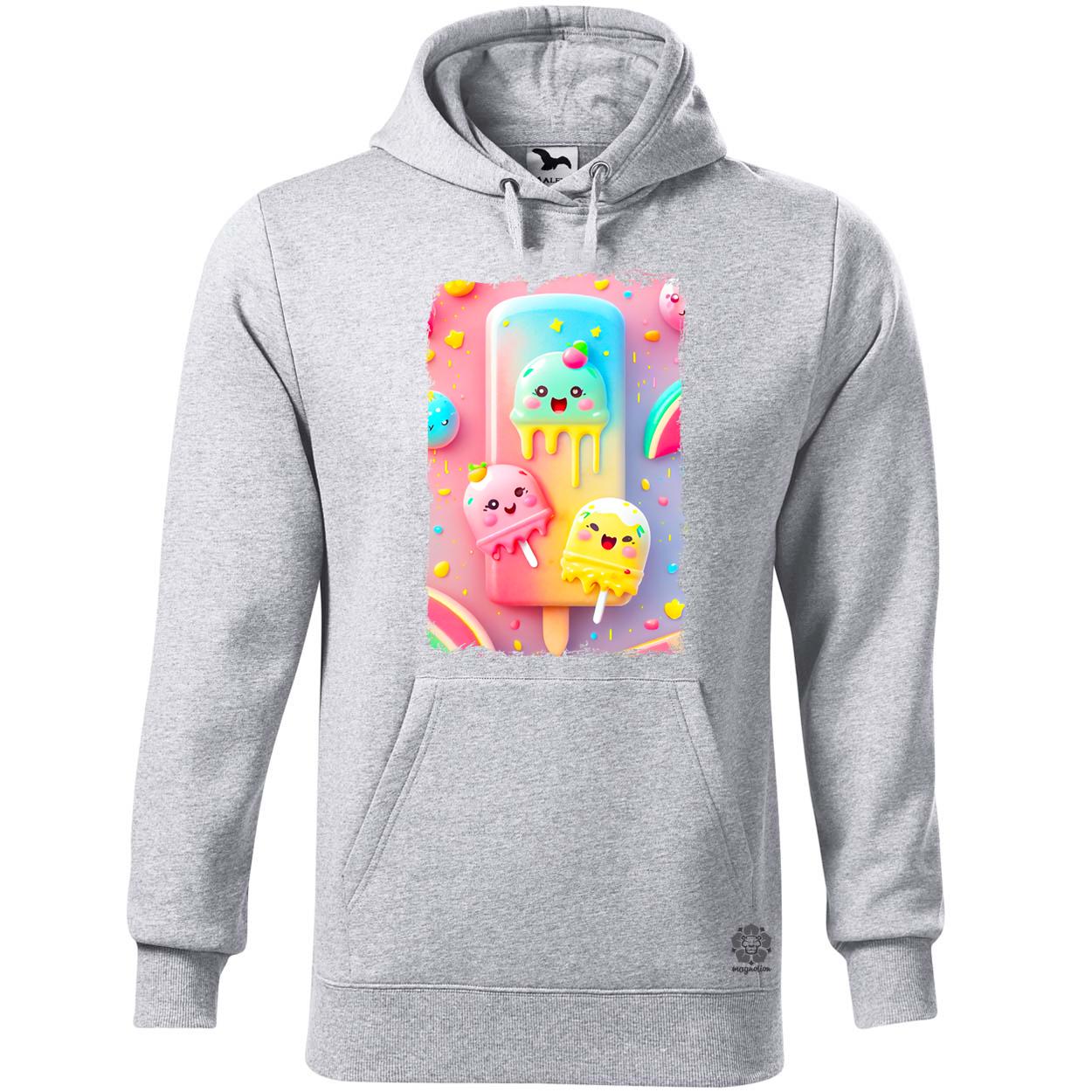 Kawaii fagyi fantázia v5 egyedi  pulóver 