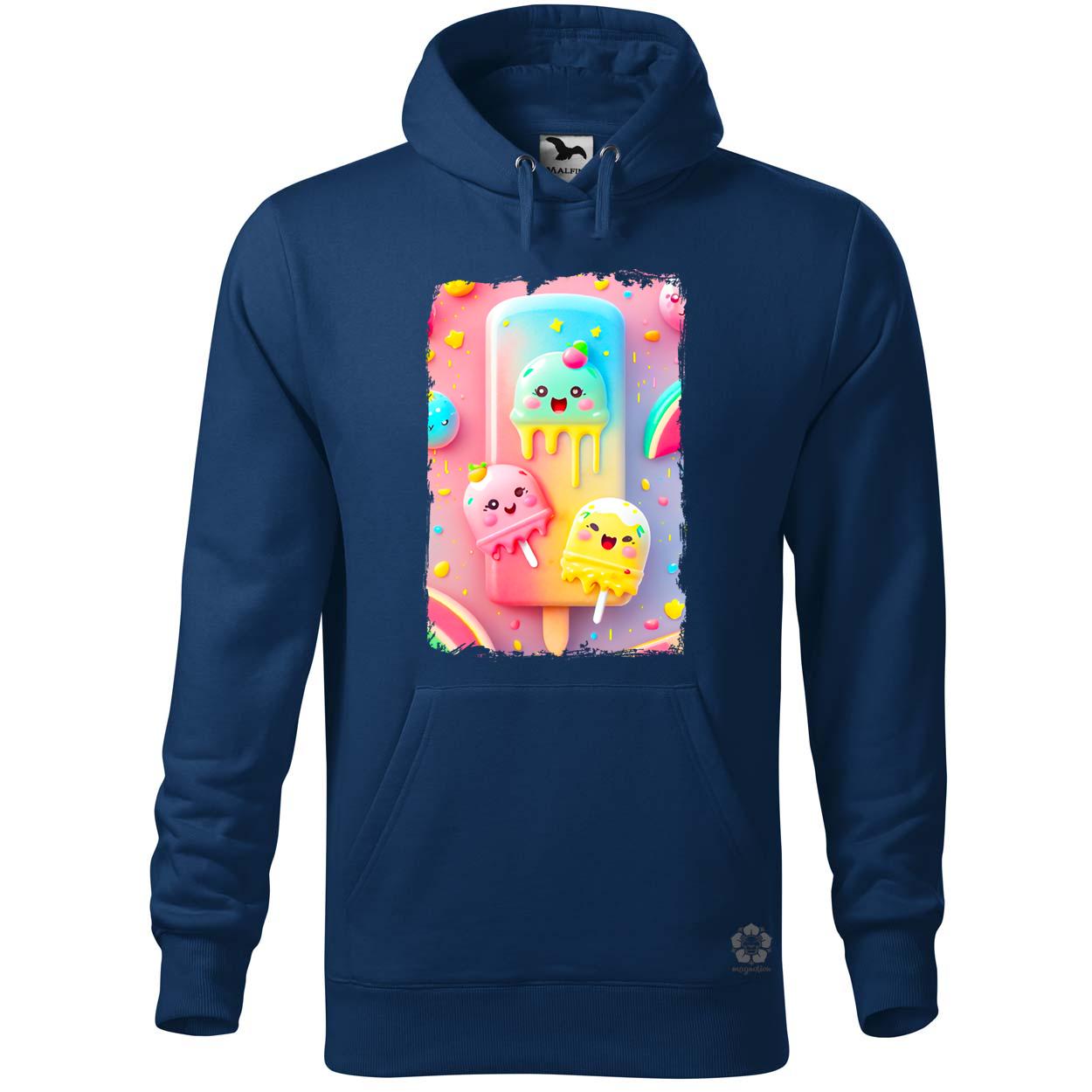 Kawaii fagyi fantázia v5 egyedi  pulóver 