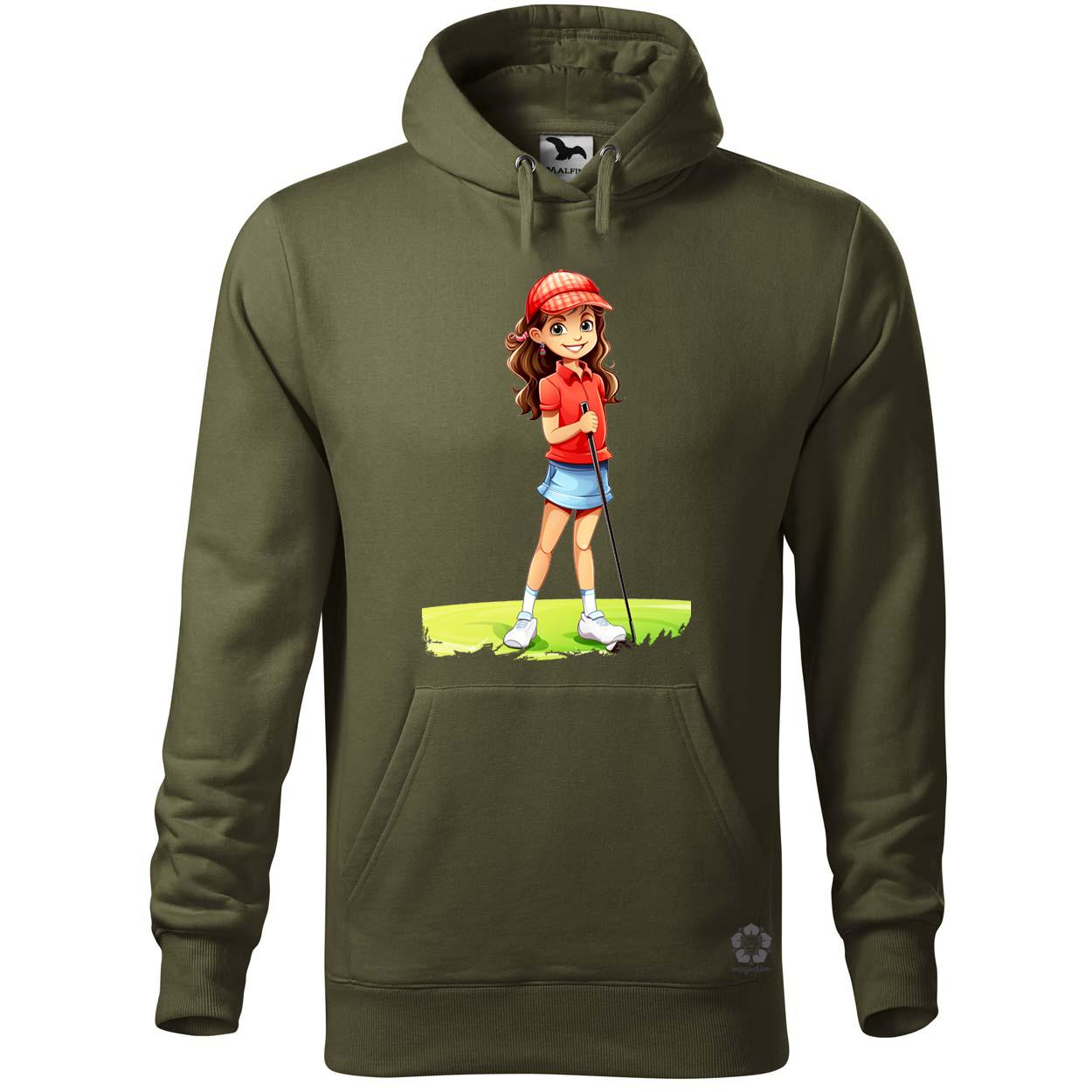 Kawaii golfozó lány v1 egyedi  pulóver 
