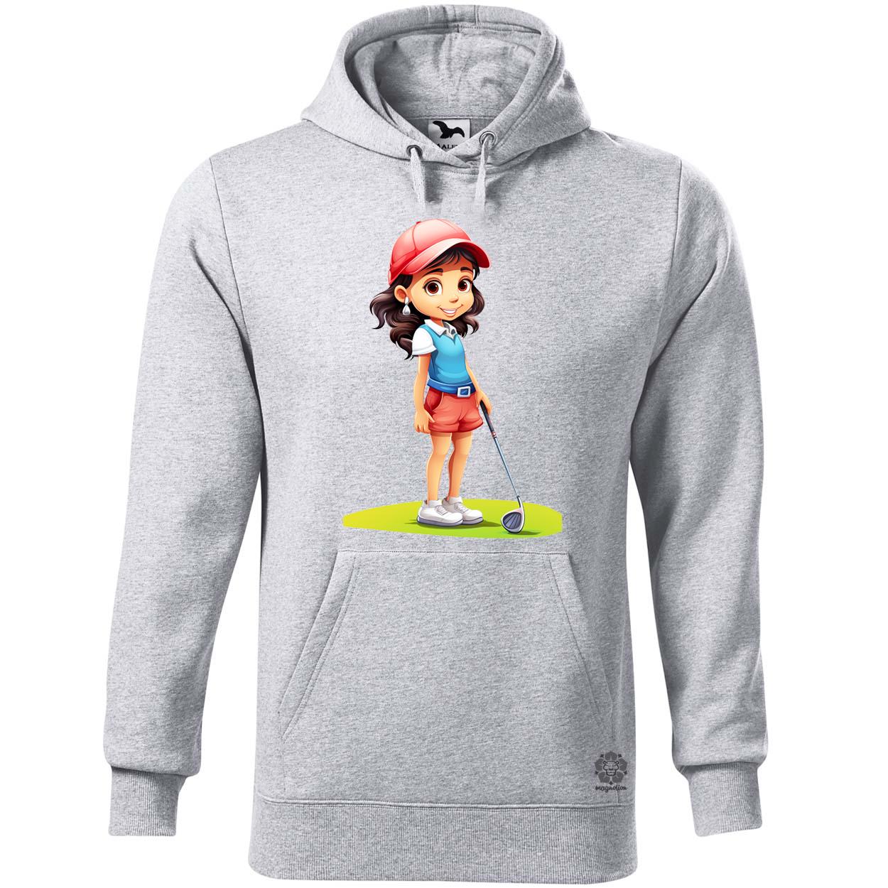Kawaii golfozó lány v2 egyedi  pulóver 