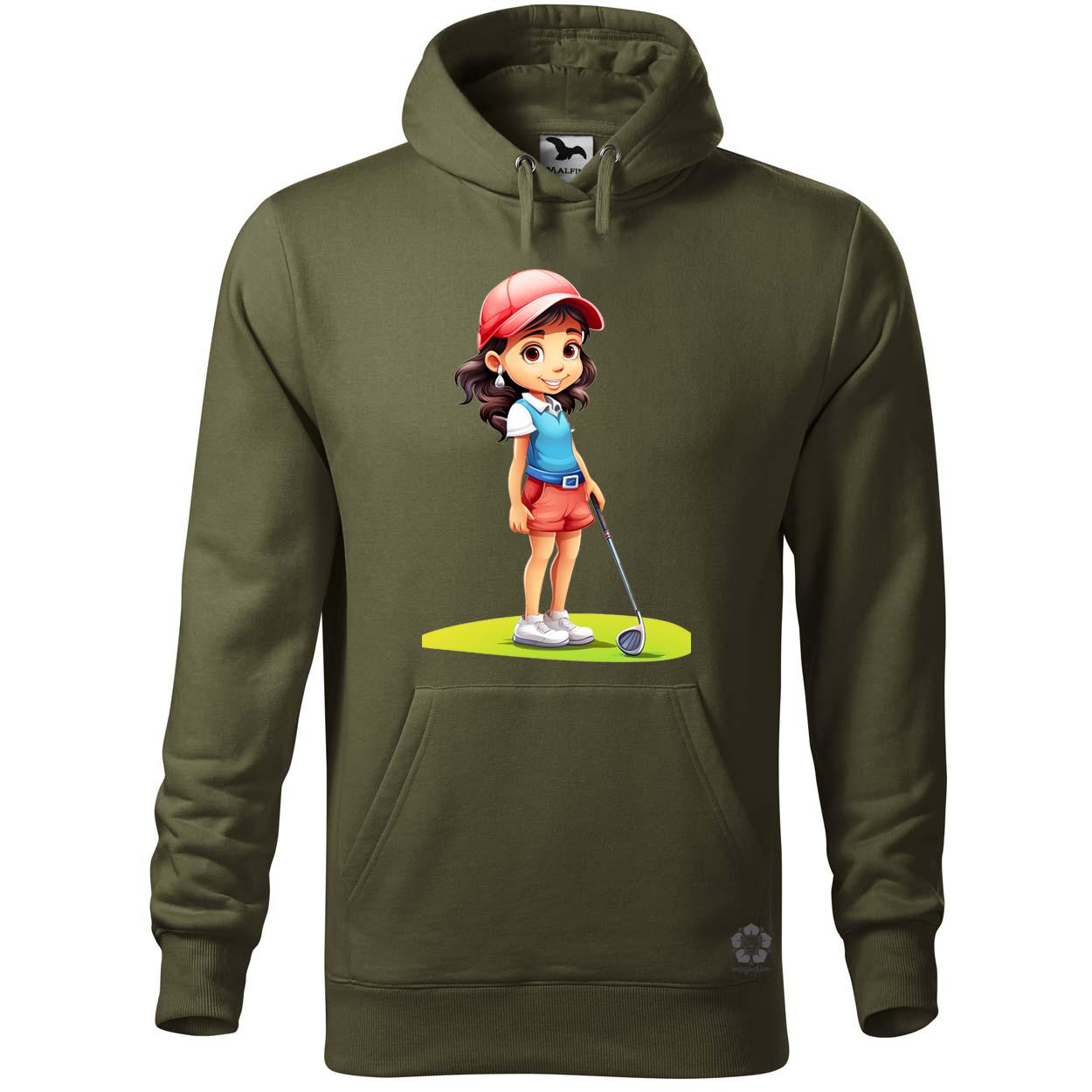 Kawaii golfozó lány v2 egyedi  pulóver 