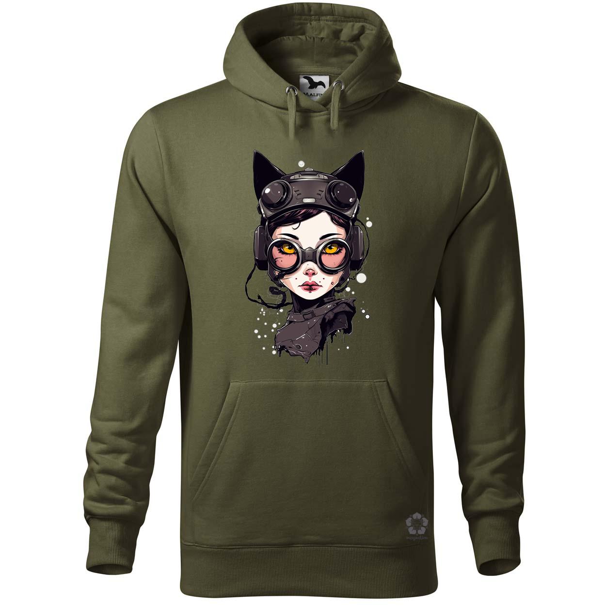 Kawaii macskalány v4 egyedi  pulóver 